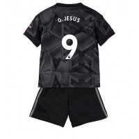 Arsenal Gabriel Jesus #9 Fotballklær Bortedraktsett Barn 2022-23 Kortermet (+ korte bukser)